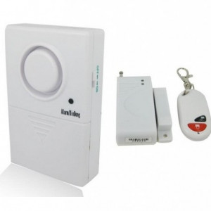 Senzor intrare usa wireless cu dubla functie: Ding Dang sau Securitate Alarma 80 Db