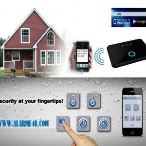 Alarma Casa GSM Profesioanla cu acces APP pe IOS/ANDROID