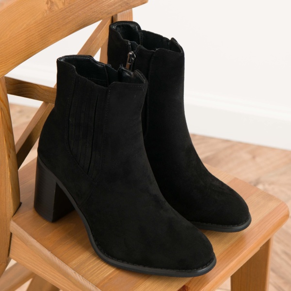Botine cod C851 Black
