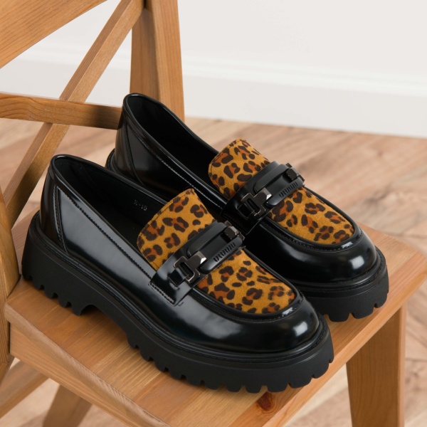 Pantofi casual cod X10 Black/Leo