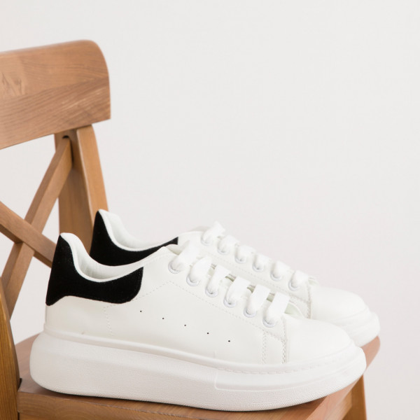 Pantofi sport cod 20C01-1 White/Black