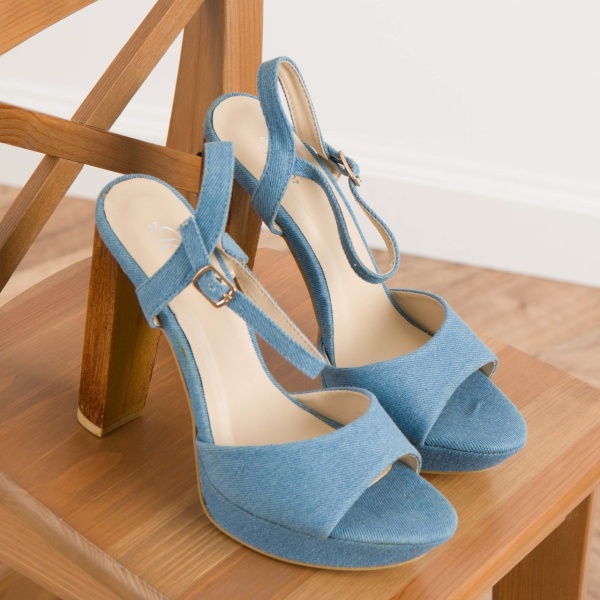 Sandale cod 9833 Blue