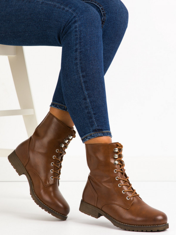Ghete cod KA5589 Camel