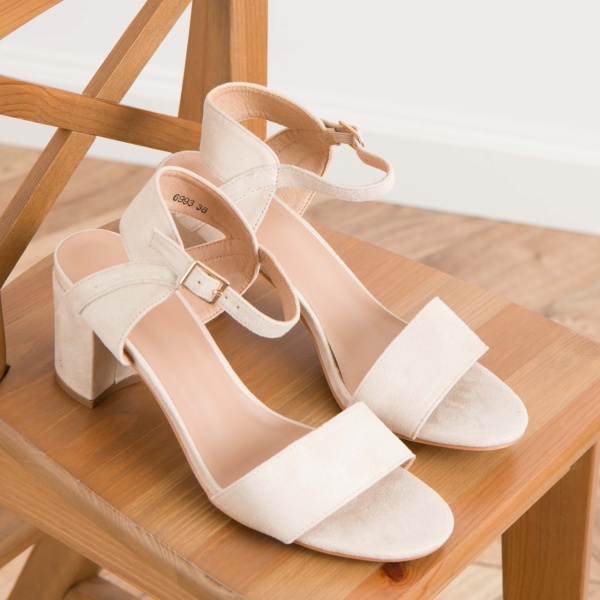 Sandale cod 6993 Beige