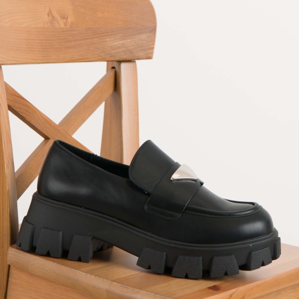 Pantofi casual cod 68281 Black