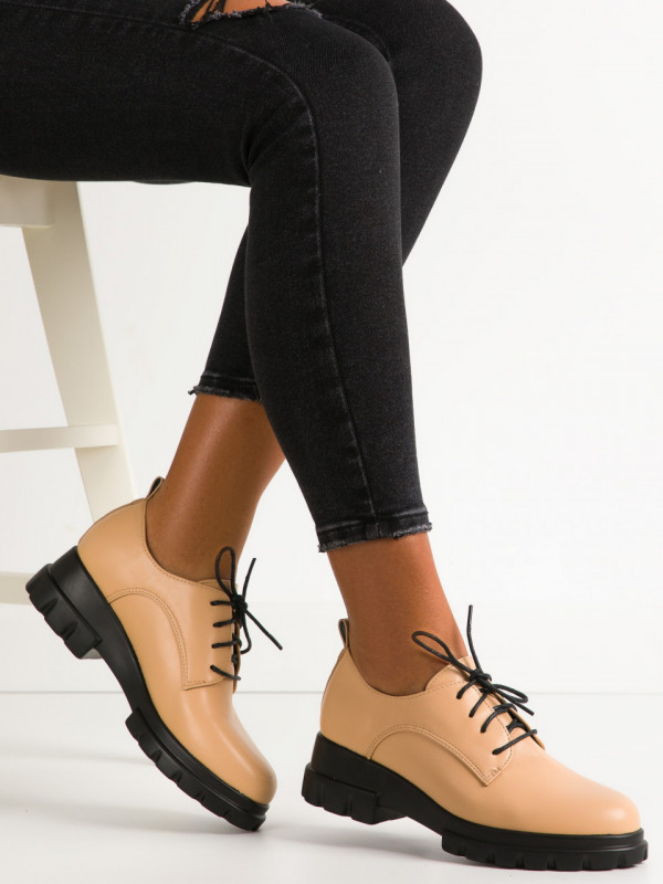 Pantofi casual cod XH55 Beige
