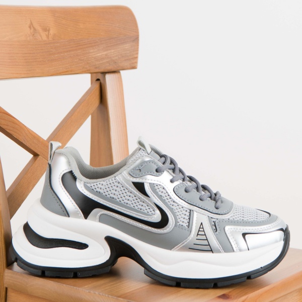 Pantofi sport cod MK059 Silver