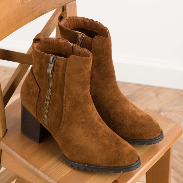 Botine cod 7039 Brown