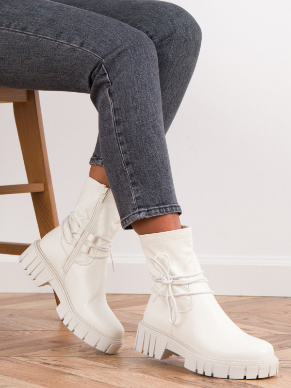 Ghete cod DE1127 White