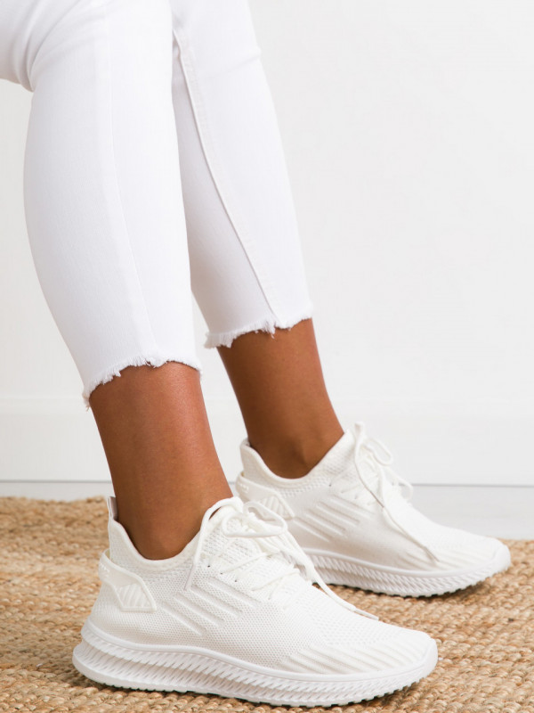 Pantofi sport cod X3708 White