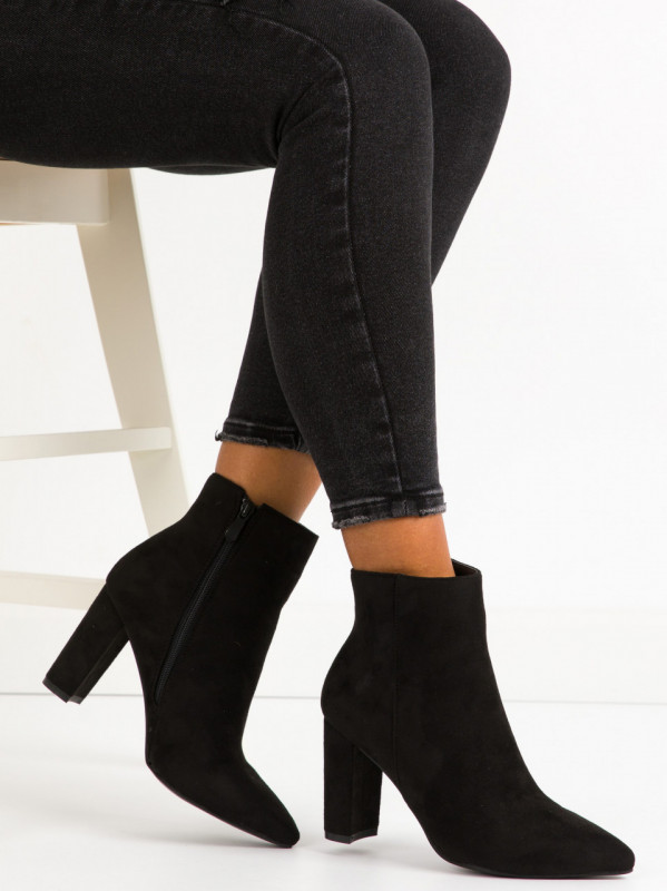 Botine cod DF3707 Black
