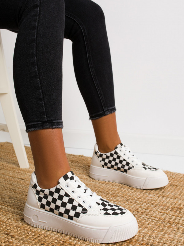 Pantofi sport cod F07 White