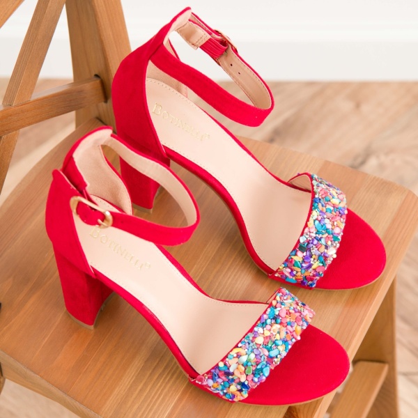 Sandale cod OD344 Red