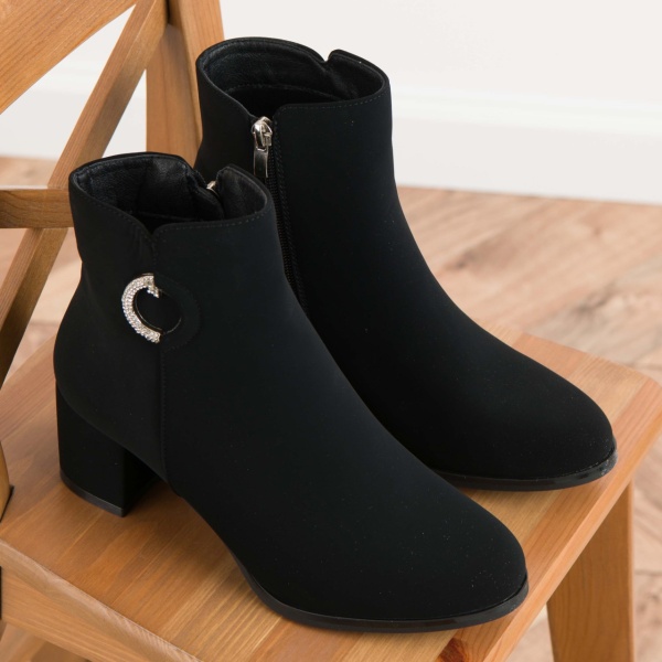Botine cod ZY051-10 Black