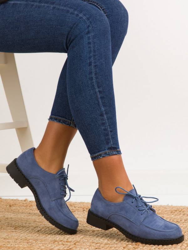 Pantofi casual cod L8-12 Blue