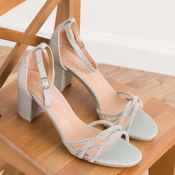 Sandale cod A24-1087 Silver