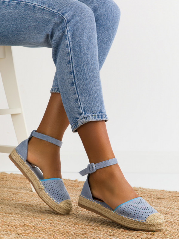 Espadrile cod PD69 Blue