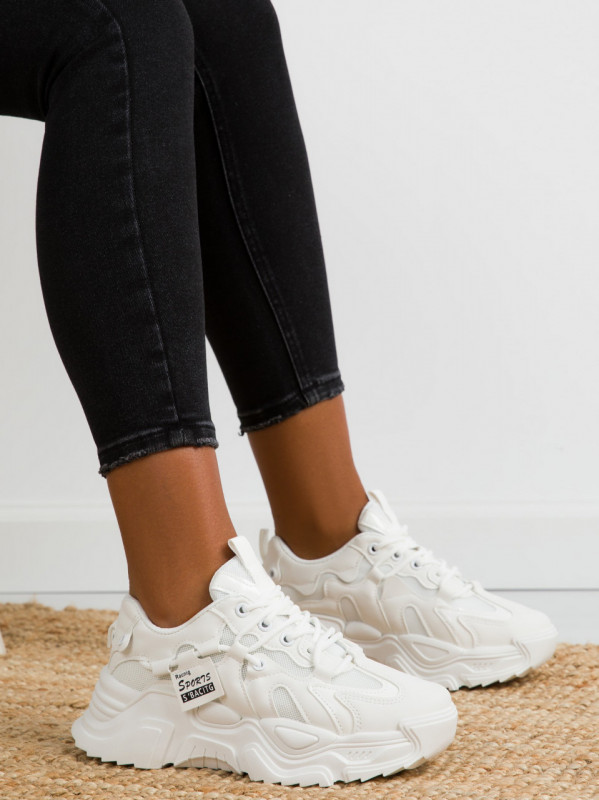 Pantofi sport cod CK9 White