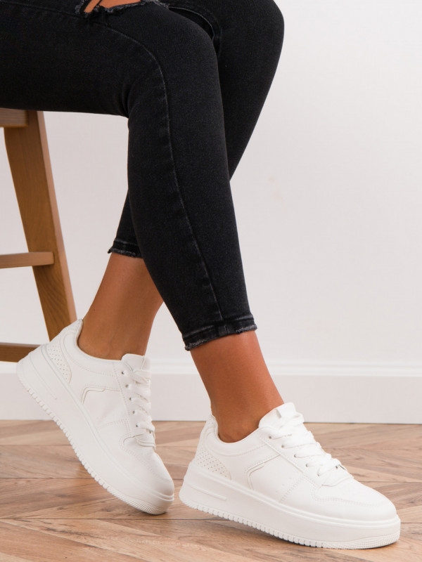 Pantofi sport cod KZH33-2 White