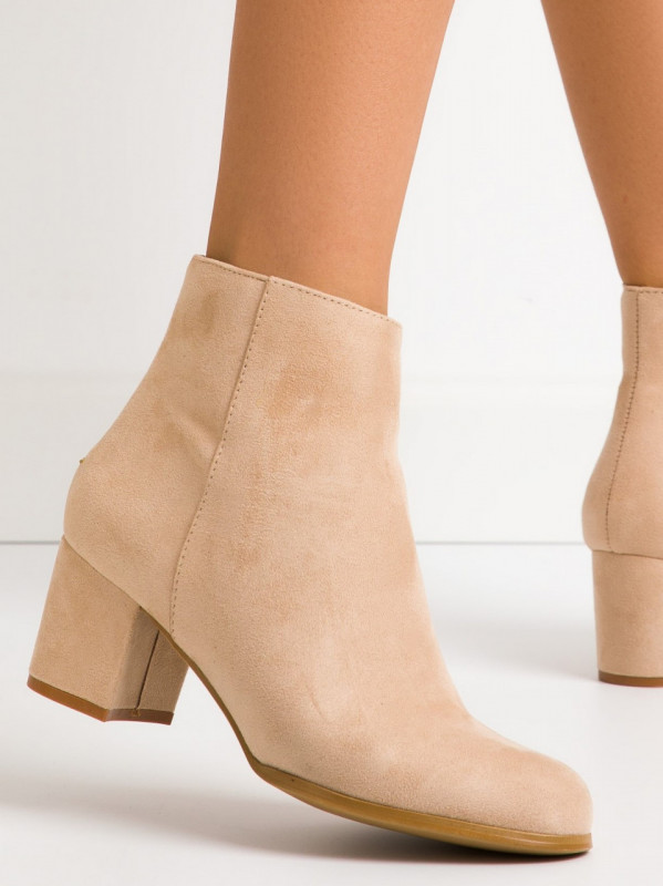 Botine cod MM788 Beige