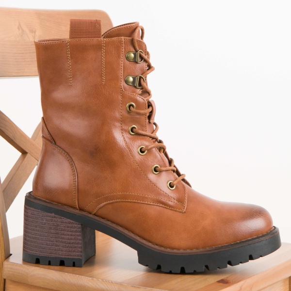 Ghete cod F6306 Camel