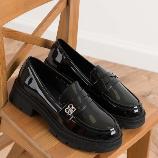 Pantofi casual cod B25-2107 Black