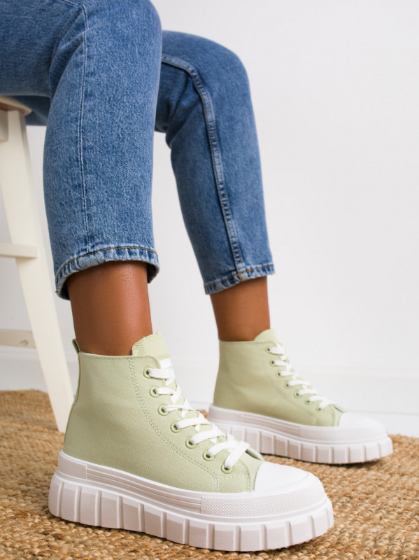 Pantofi sport cod VL151 Green