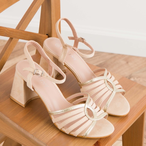 Sandale cod A24-1053 Beige