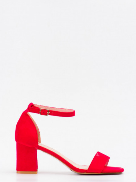 Sandale cu toc cod GG98 Red