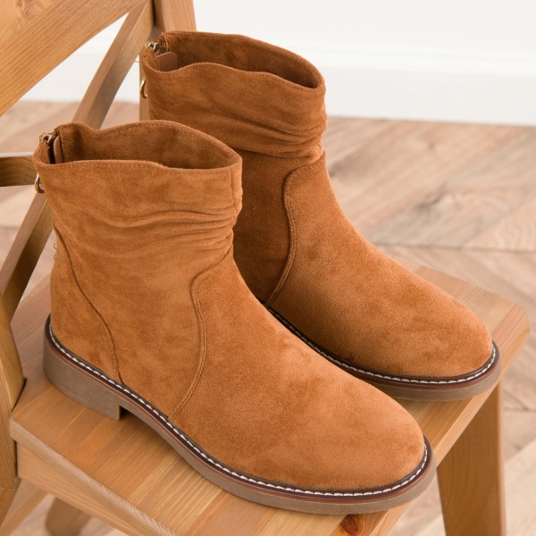 Ghete cod F6608 Camel