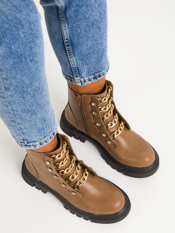 Ghete cod 6841 Taupe