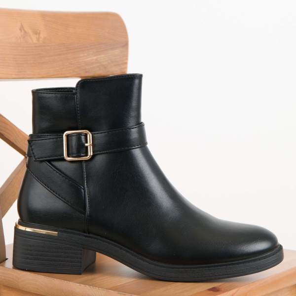 Ghete cod BZ66027 Black
