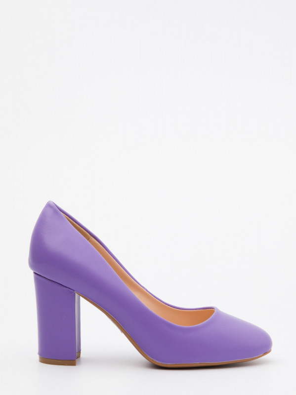 Pantofi cu toc cod OD400 Purple