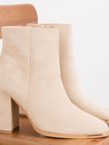 Botine cod 2374 Beige