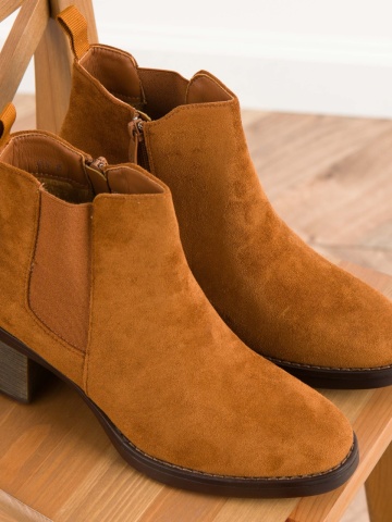 Botine cod 6617 Camel