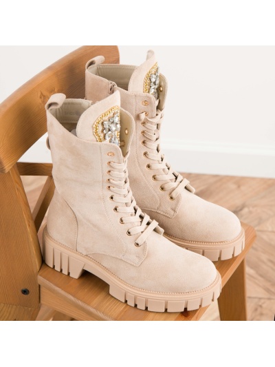 Ghete cod DA102 Beige
