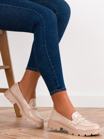 Pantofi casual cod 8977 Beige
