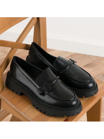Pantofi casual cod T831 Black