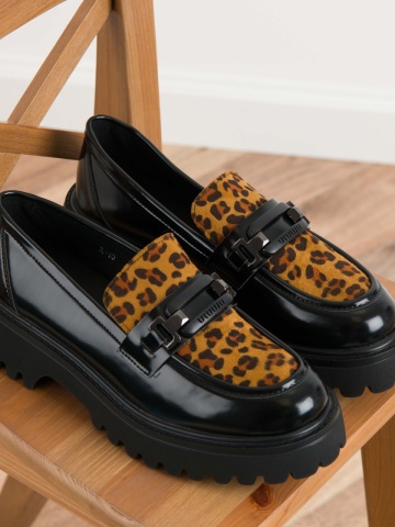 Pantofi casual cod X10 Black/Leo