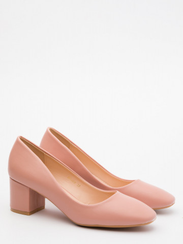 Pantofi cu toc cod OD409 Pink