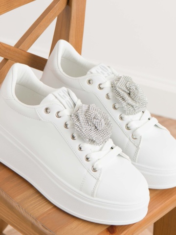 Pantofi sport cod B24-1598 White