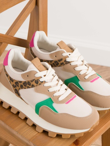 Pantofi sport cod C3085 Khaki