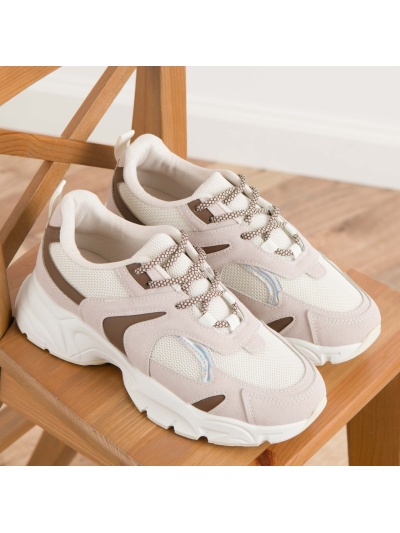 Pantofi sport cod S591 Beige