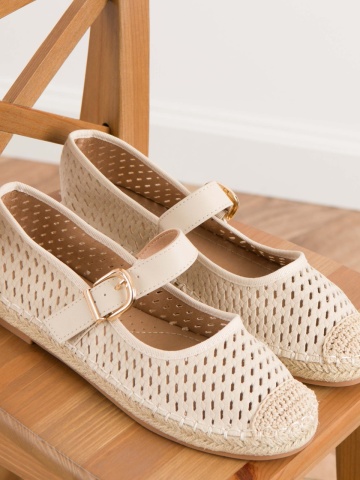 Espadrile cod N25-1756 Beige
