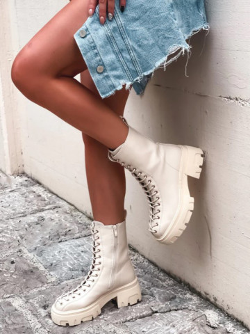 Ghete cod JJ23 Beige