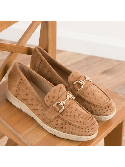 Pantofi casual cod R17 Camel
