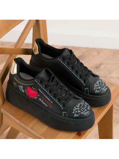 Pantofi sport cod 1001 Black