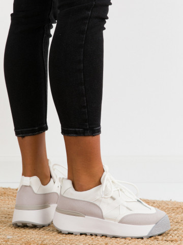 Pantofi sport cod BL301 White