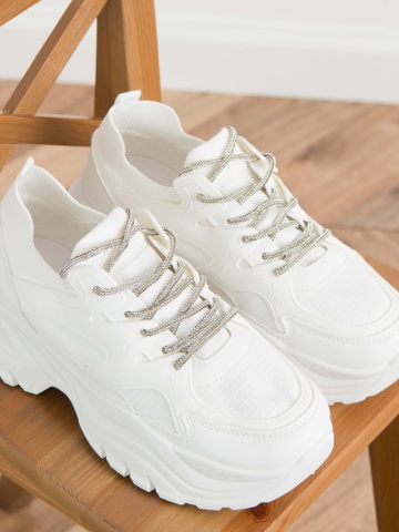 Pantofi sport cod C2154 White
