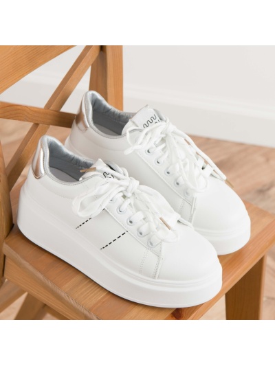 Pantofi sport cod MK046 White